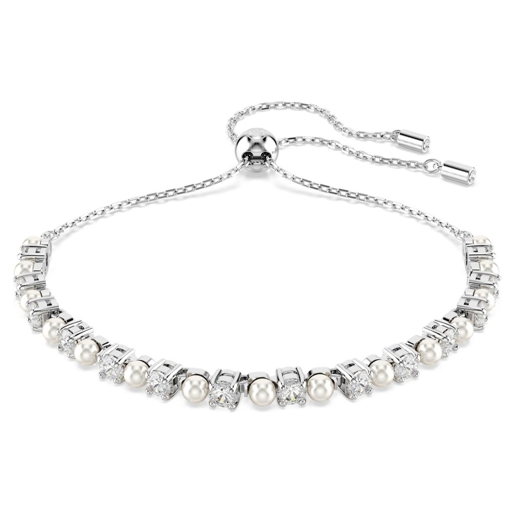 ❌SOLD❌ NIB ✨ Swarovski Matrix Tennis Bracelet - Rhodium plated